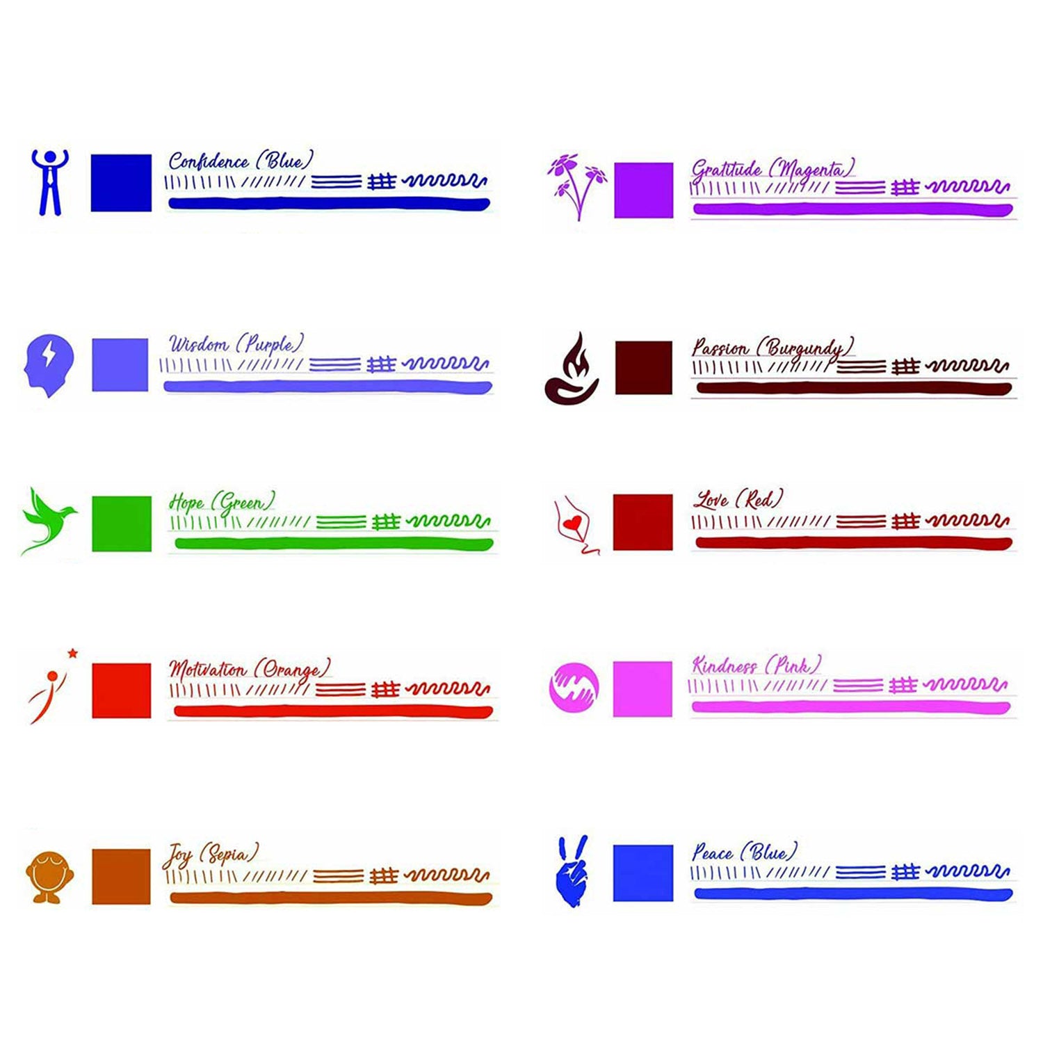 Monteverde Emotions Ink Bottle (Wisdom Purple - 30 ML) G309WP