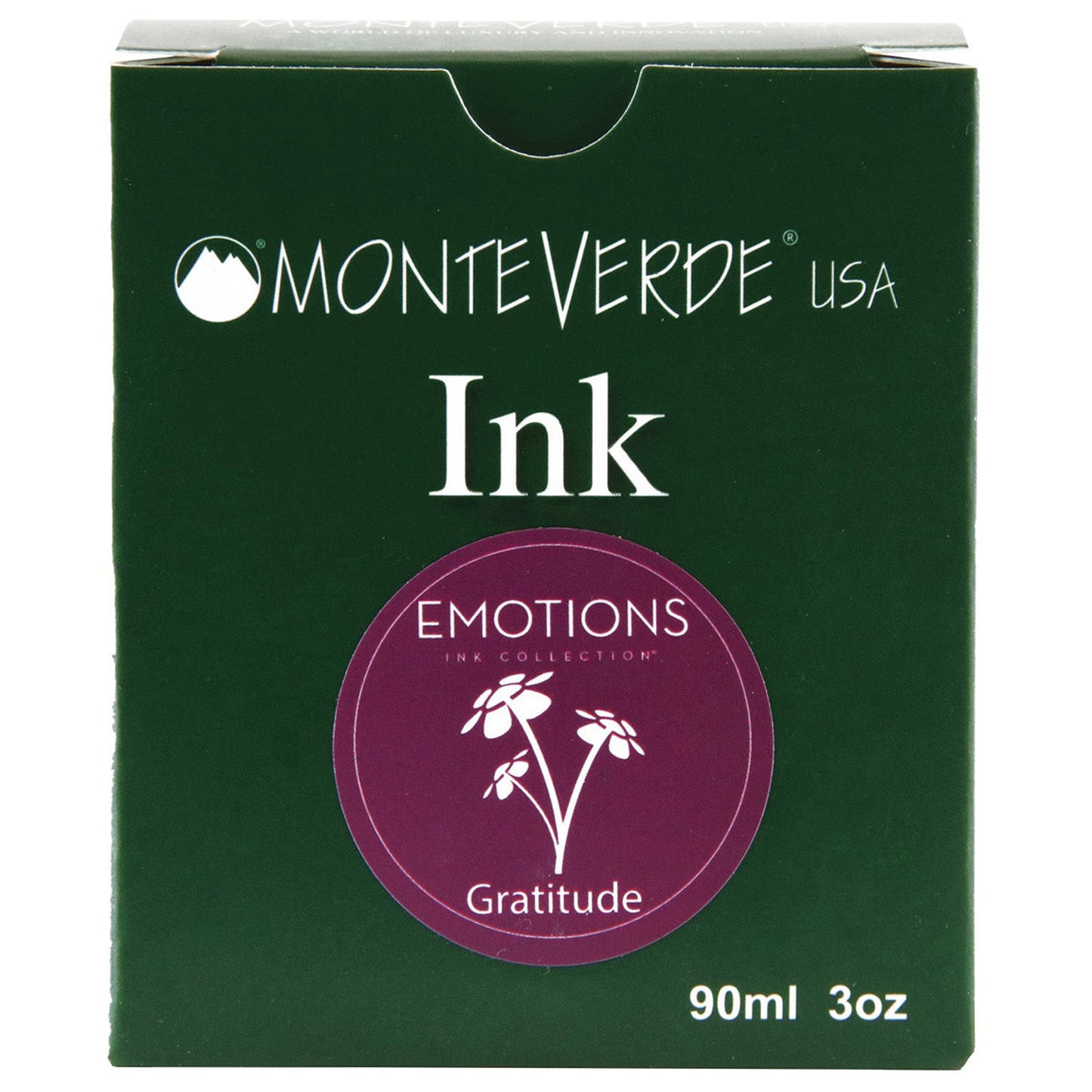 Monteverde Emotions Ink Bottle (Gratitude Magenta - 90 ML) G308GM