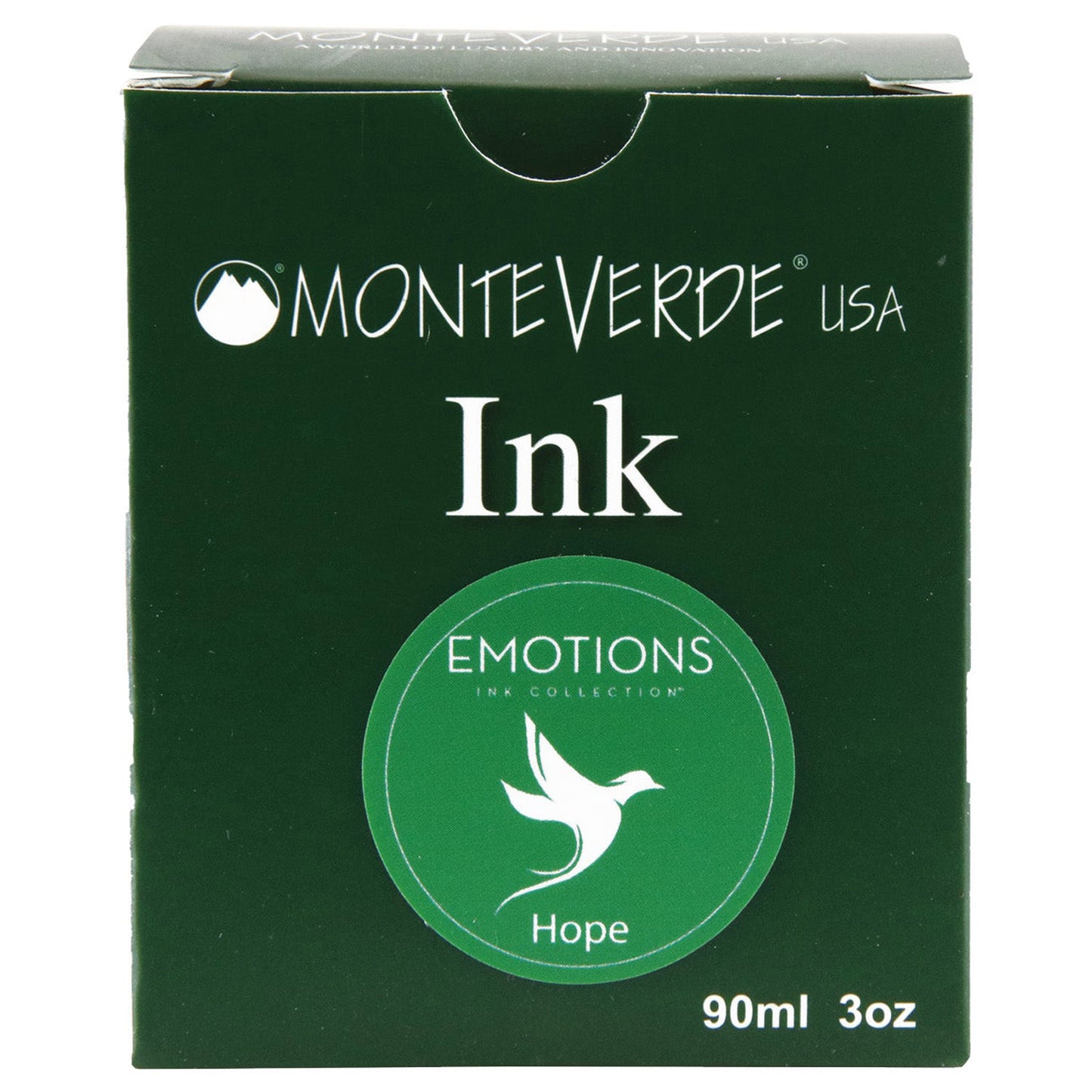 Monteverde Emotions Ink Bottle (Hope Green - 90 ML) G308HG