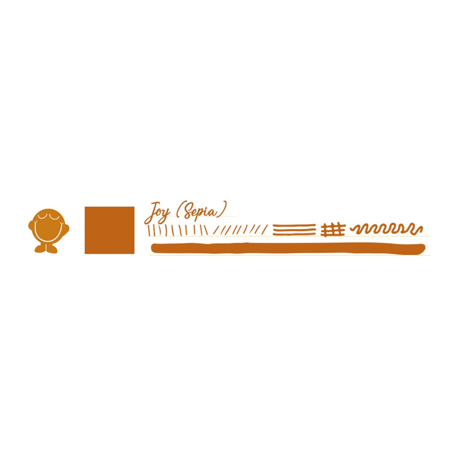 Monteverde Emotions Ink Bottle (Joy Sepia - 30 ML) G309JS