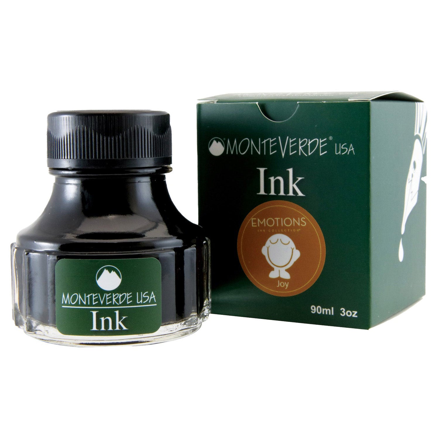 Monteverde Emotions Ink Bottle (Joy Sepia - 90 ML) G308JS