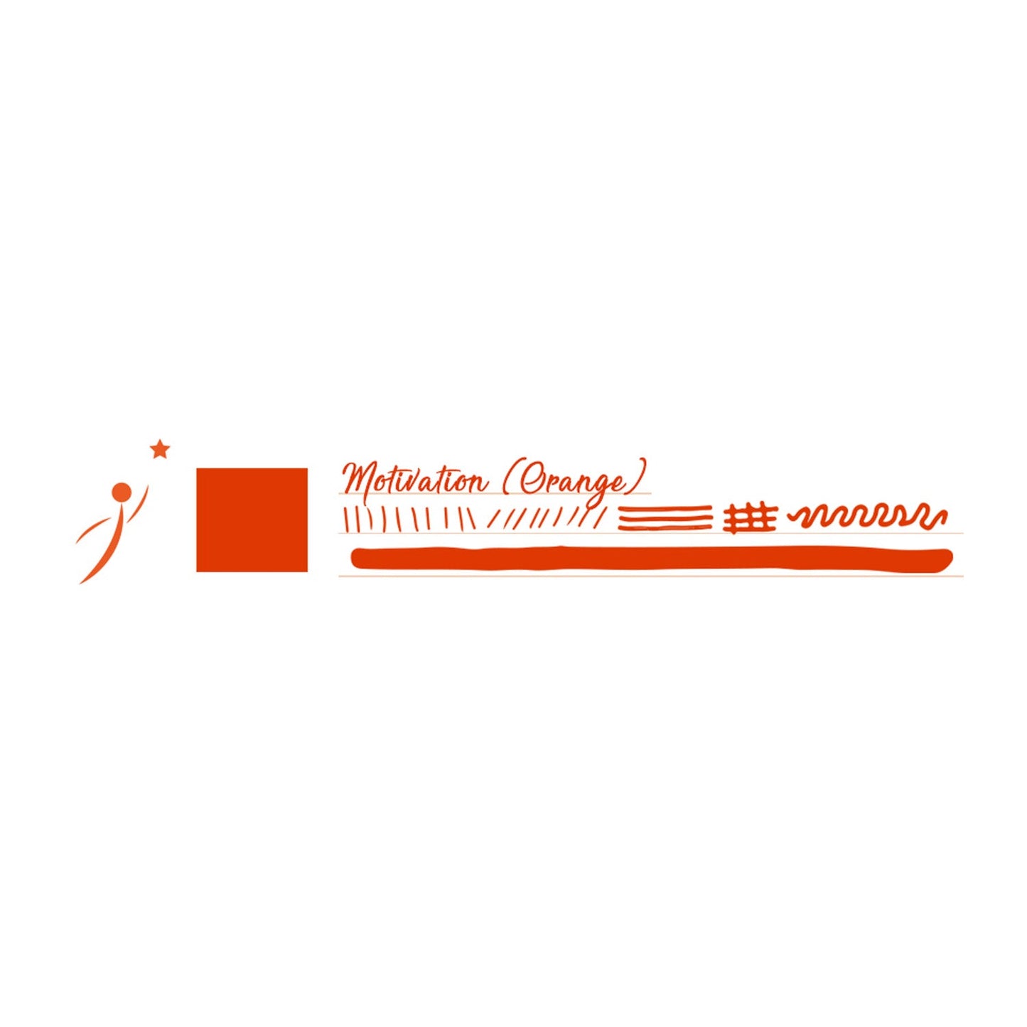 Monteverde Emotions Ink Bottle (Motivation Orange - 30 ML) G309MR