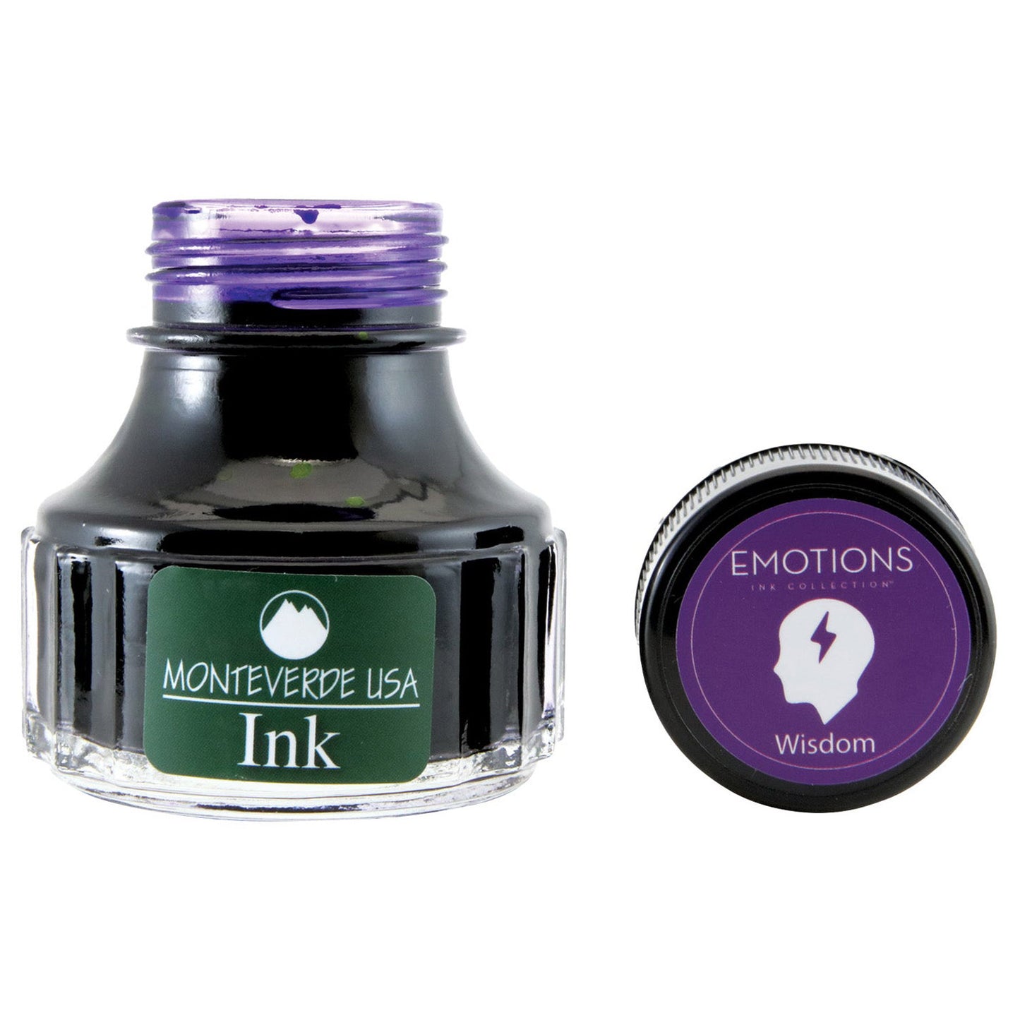 Monteverde Emotions Ink Bottle (Wisdom Purple - 90 ML) G308WP