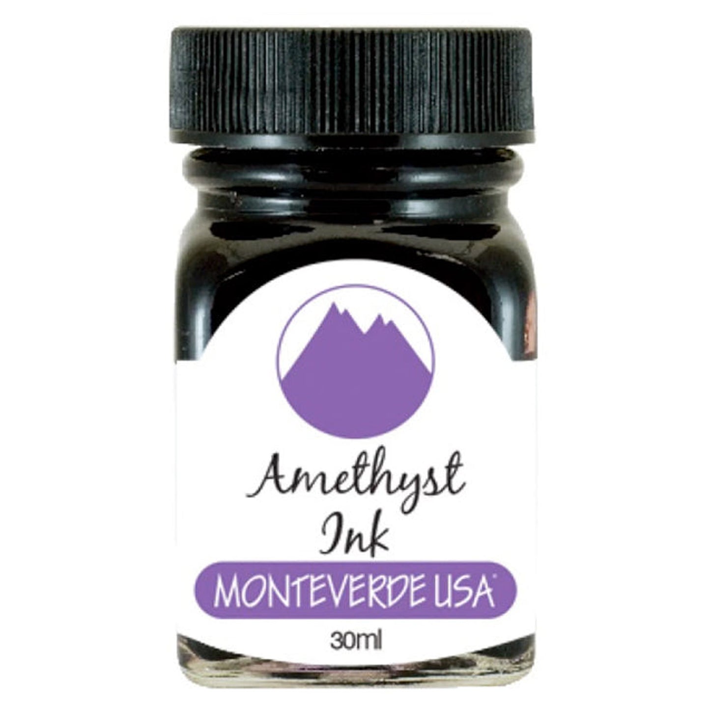 Monteverde Gemstone Ink Bottle (Amethyst - 30 ML) G309AM
