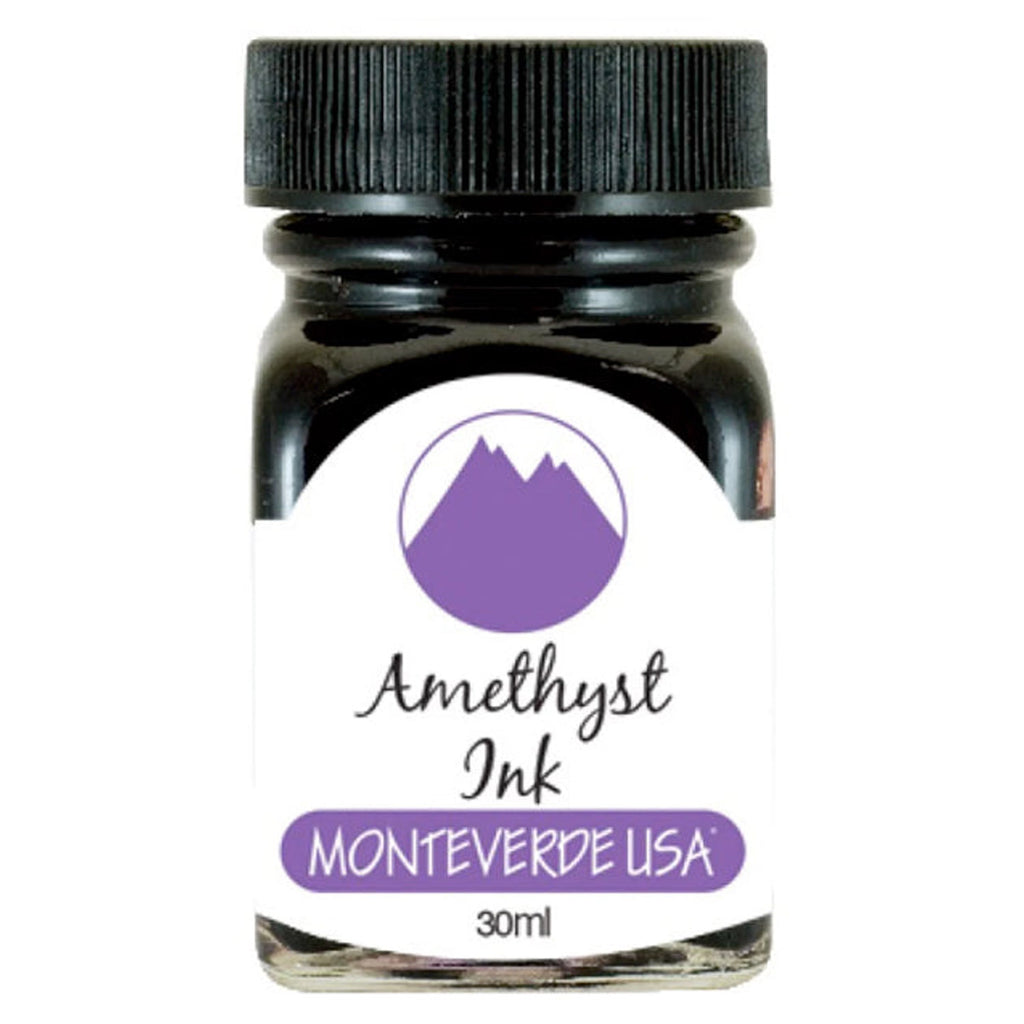 Monteverde Gemstone Ink Bottle (Amethyst - 30 ML) G309AM