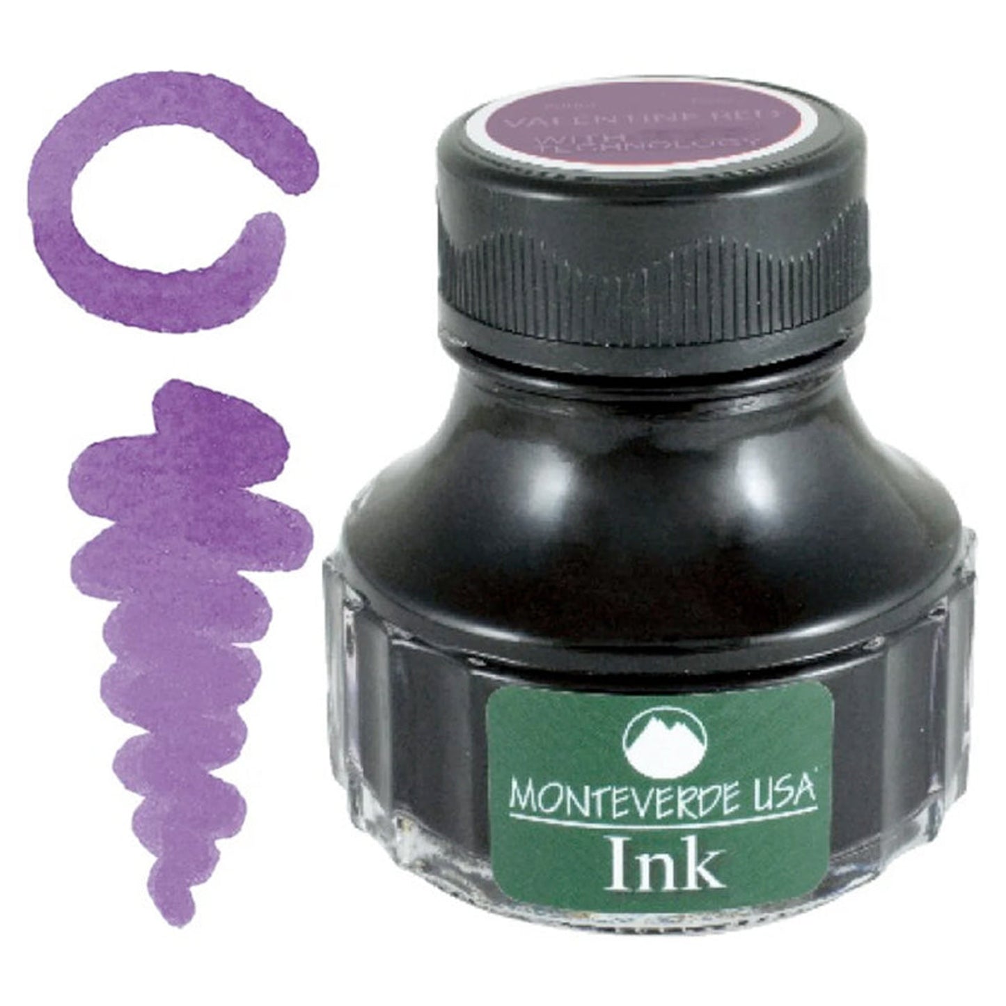 Monteverde Gemstone Ink Bottle (Amethyst - 90 ML) G308AM