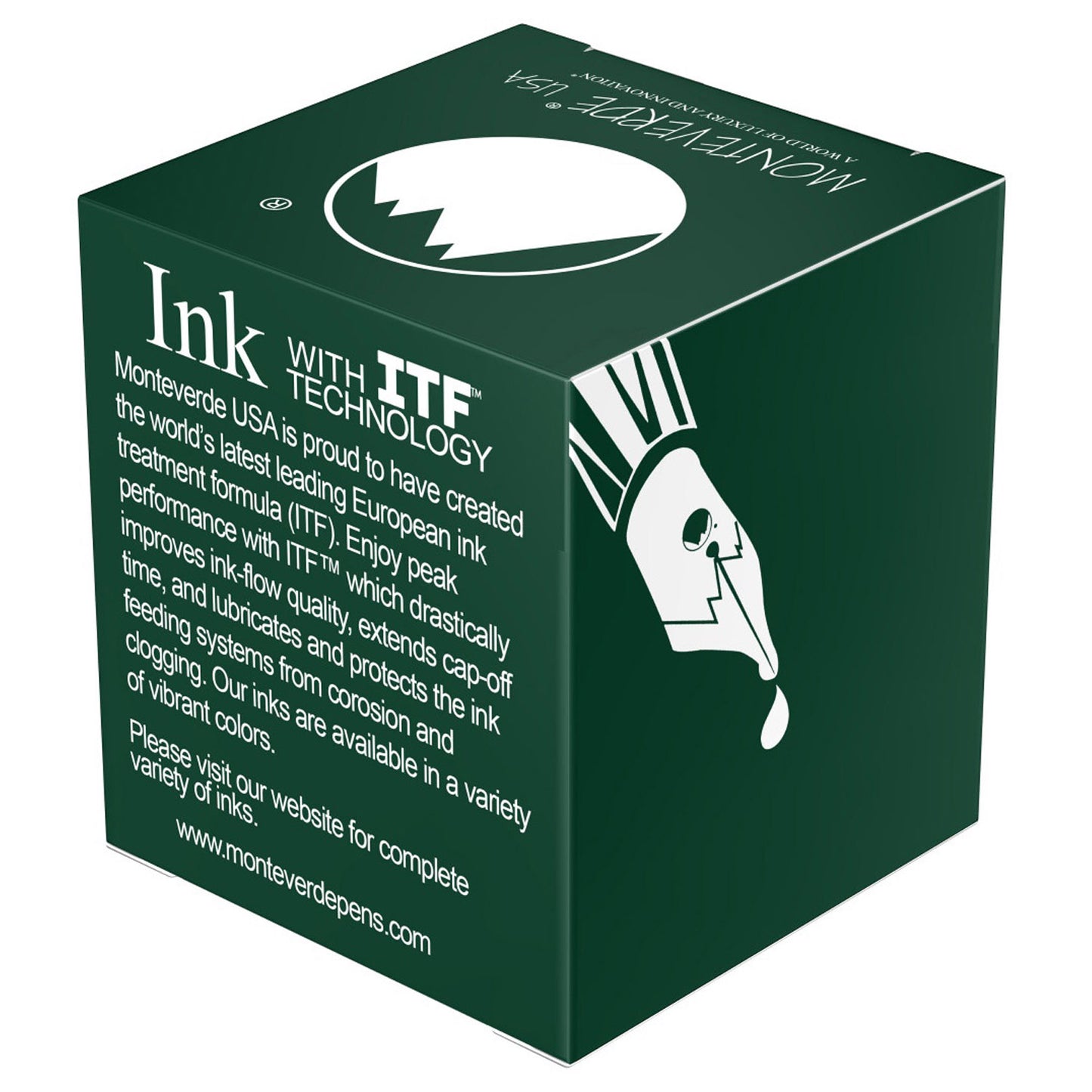 Monteverde Gemstone Ink Bottle (Topaz - 90 ML) G308TO
