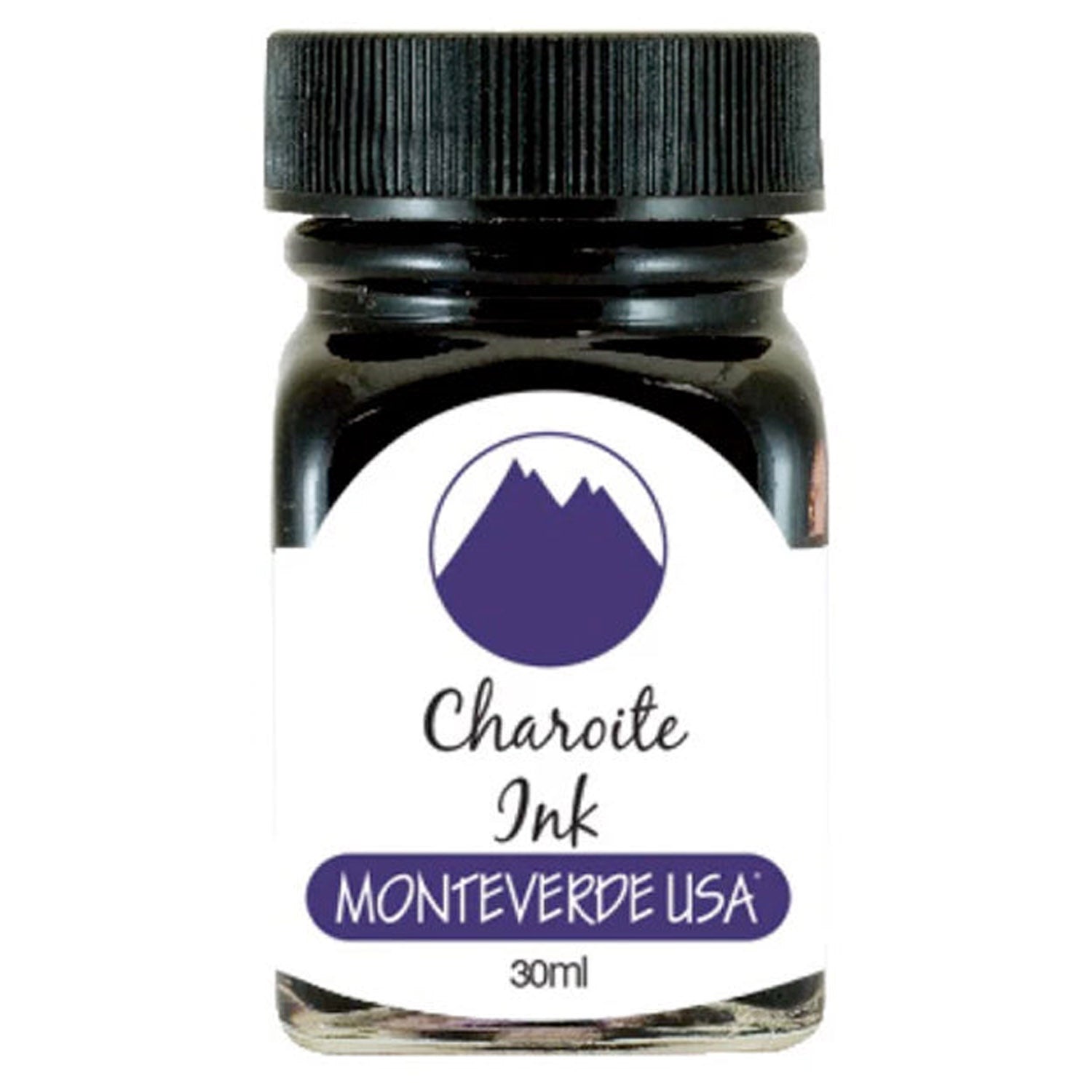 Monteverde Gemstone Ink Bottle (Charoite - 30 ML) G309CH