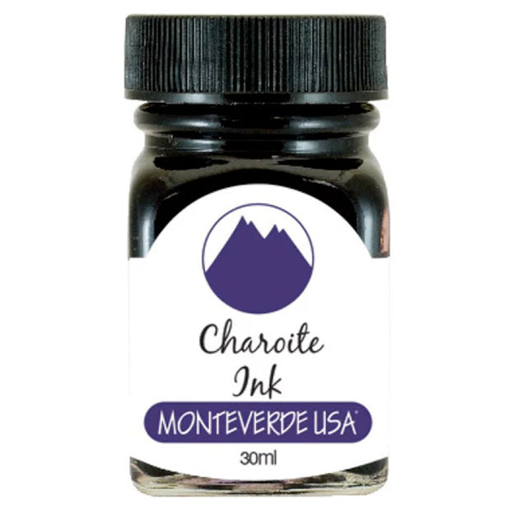 Monteverde Gemstone Ink Bottle (Charoite - 30 ML) G309CH