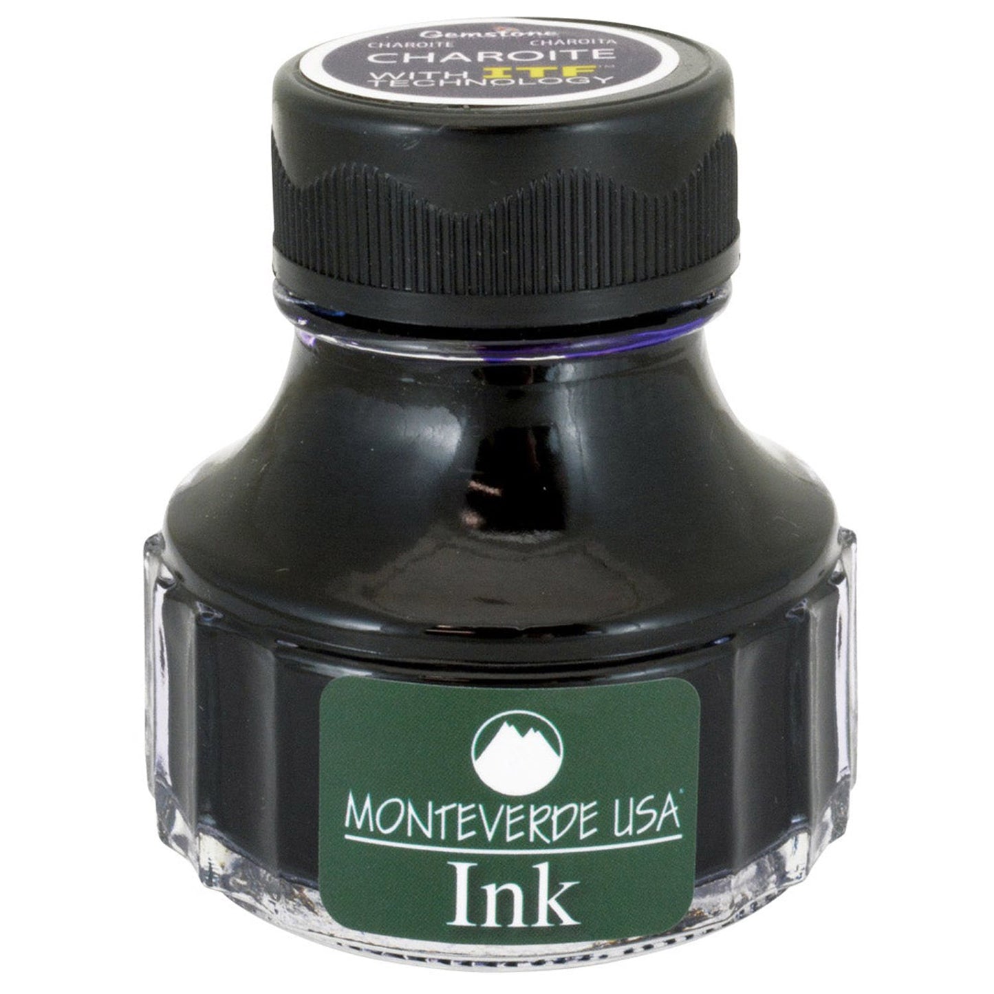 Monteverde Gemstone Ink Bottle (Charoite - 90 ML) G308CH