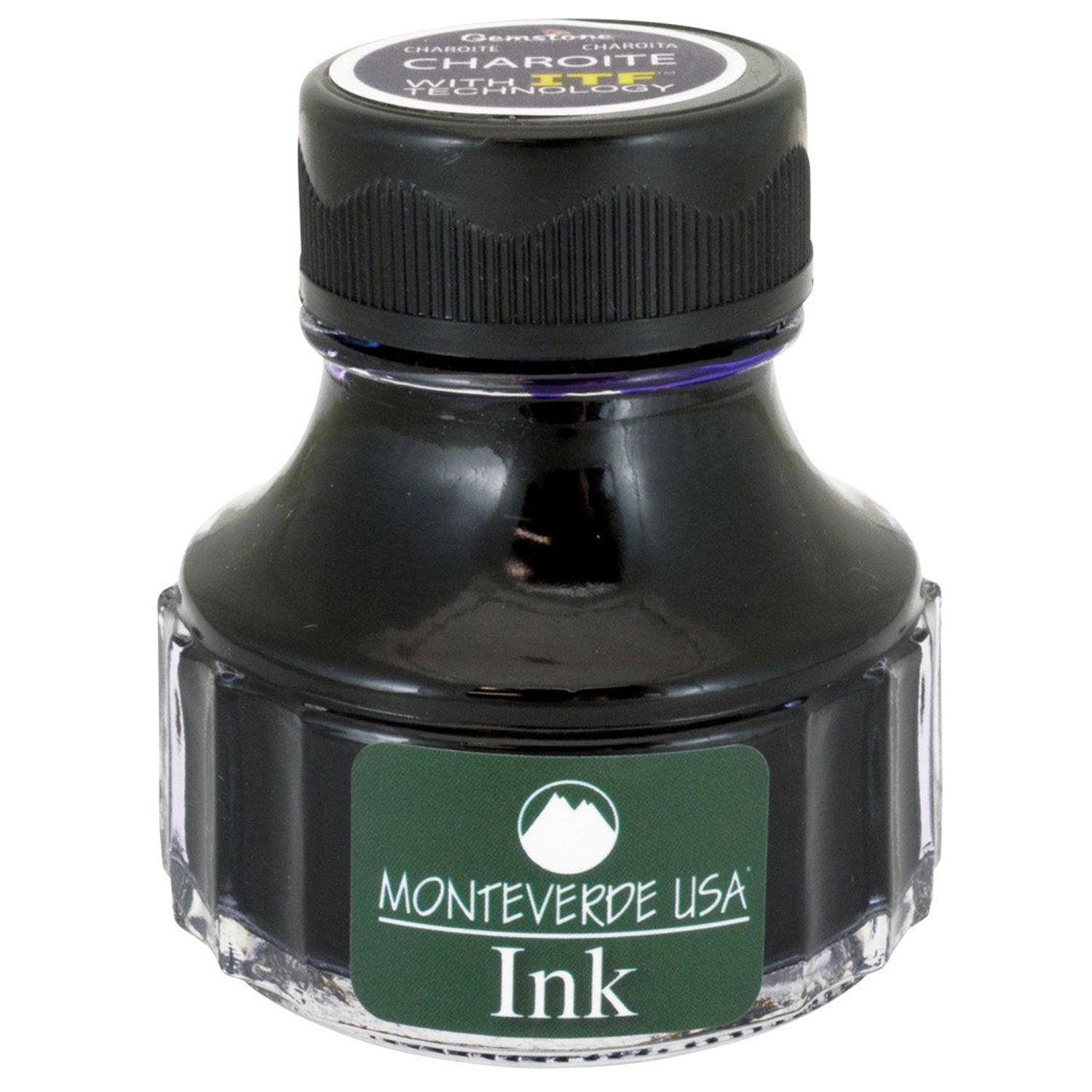 Monteverde Gemstone Ink Bottle (Charoite - 90 ML) G308CH