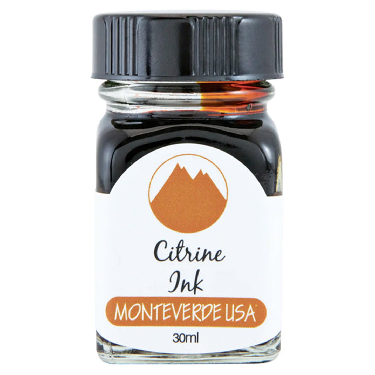 Monteverde Gemstone Ink Bottle (Citrine - 30 ML) G309CI