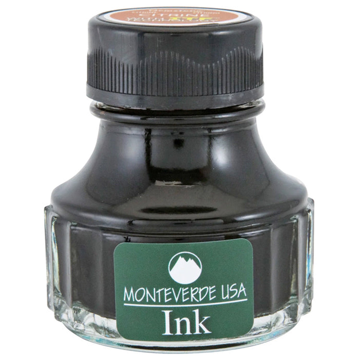 Monteverde Gemstone Ink Bottle (Citrine - 90 ML) G308CI