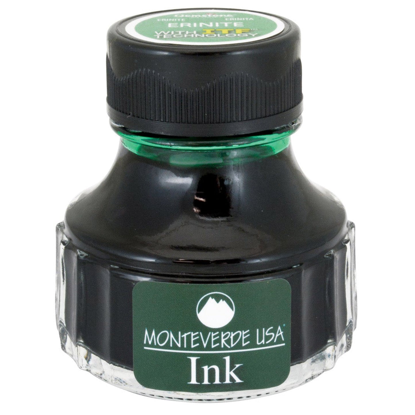 Monteverde Gemstone Ink Bottle (Erinite - 90 ML) G308ER