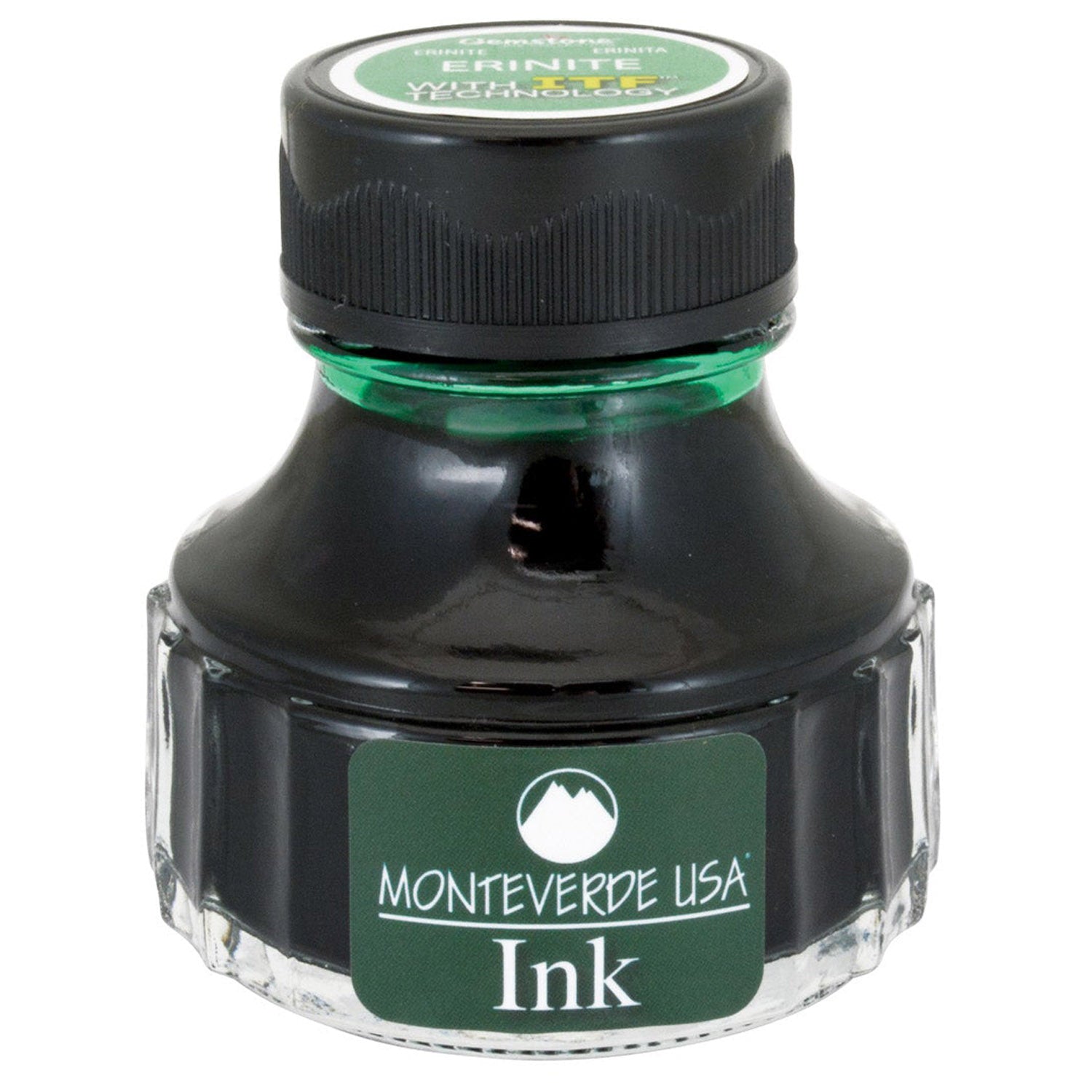 Monteverde Gemstone Ink Bottle (Erinite - 90 ML) G308ER
