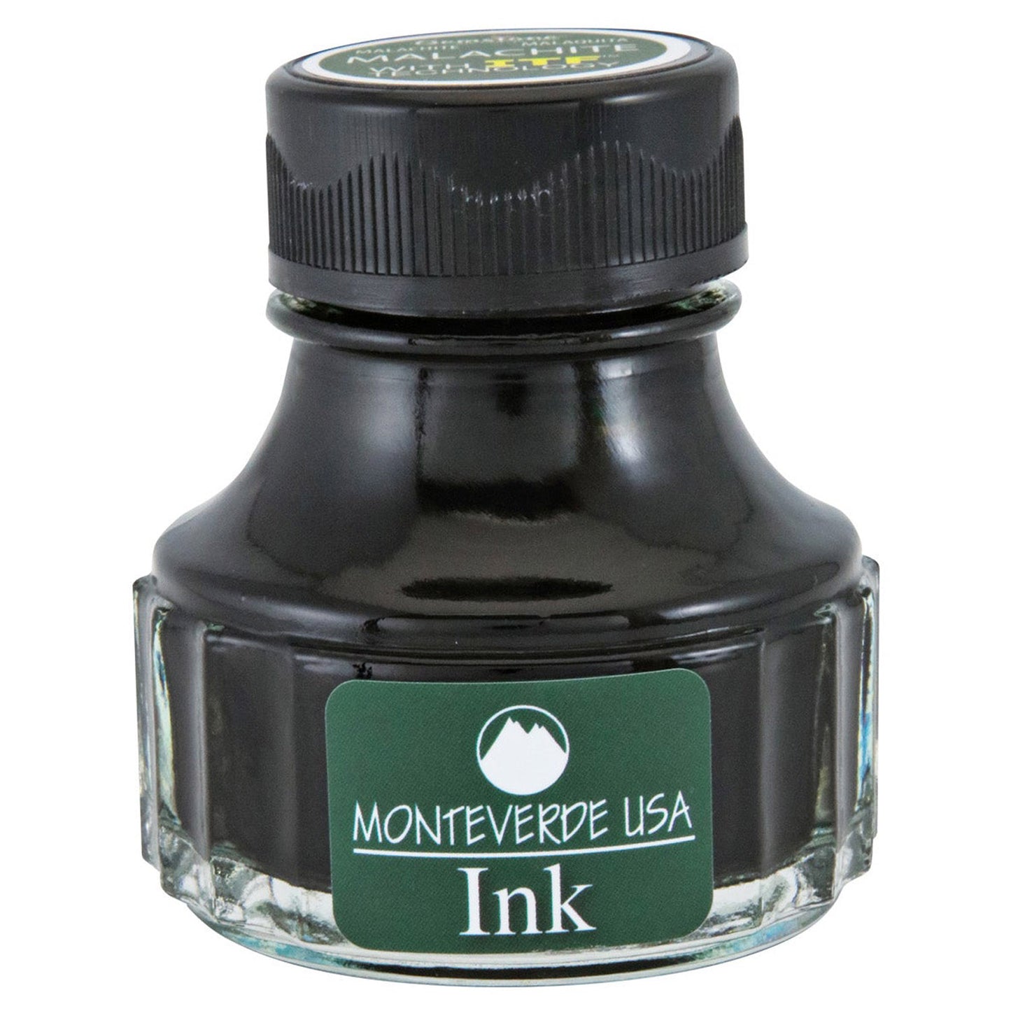 Monteverde Gemstone Ink Bottle (Malachite - 90 ML) G308MA