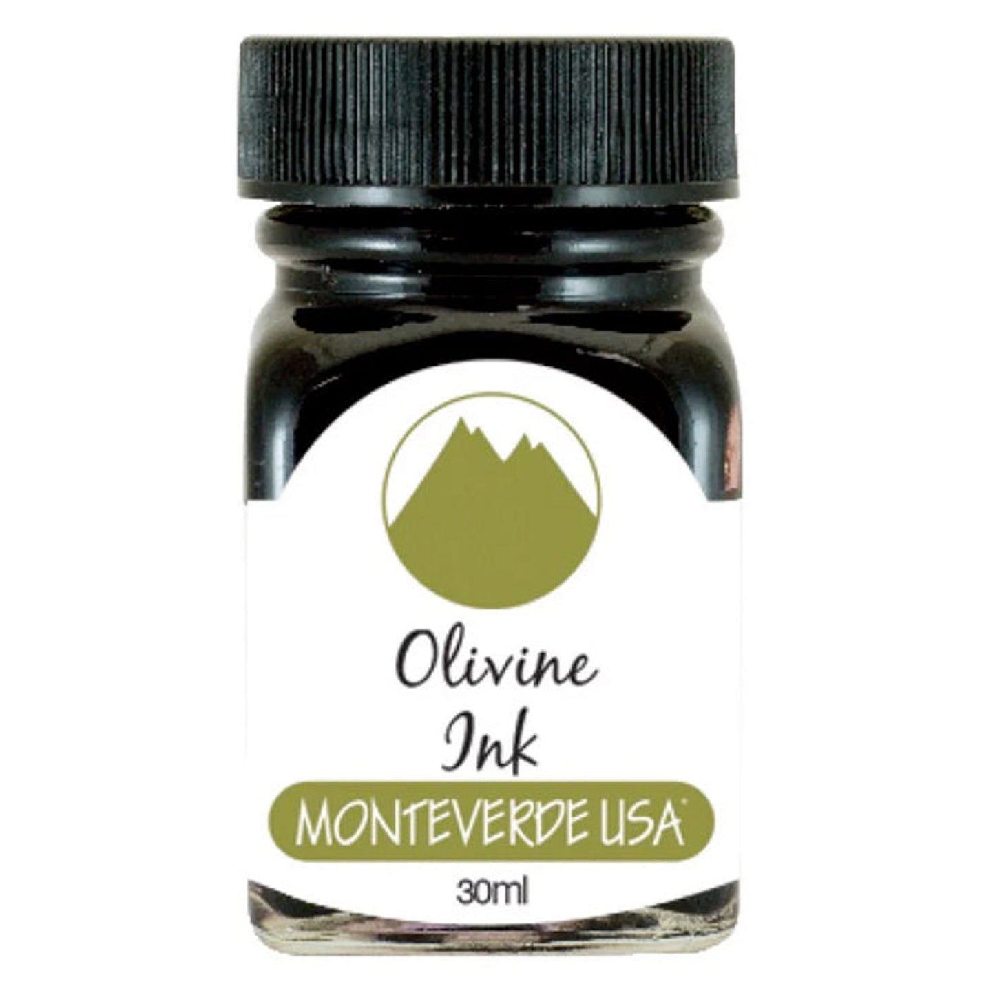 Monteverde Gemstone Ink Bottle (Olivine - 30 ML) G309OL