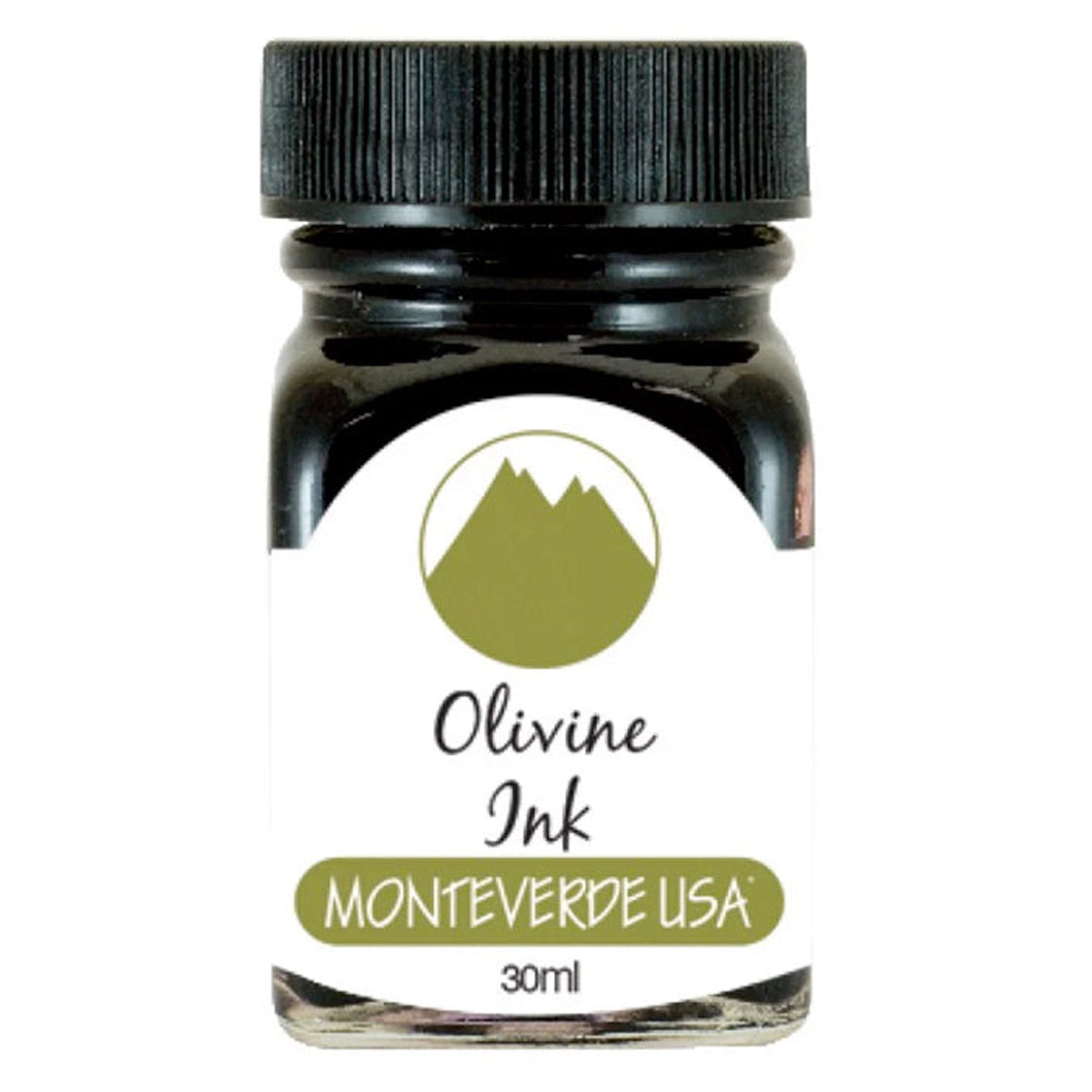 Monteverde Gemstone Ink Bottle (Olivine - 30 ML) G309OL