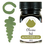 Monteverde Gemstone Ink Bottle (Olivine - 30 ML) G309OL