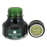Monteverde Gemstone Ink Bottle (Olivine - 90 ML) G308OL