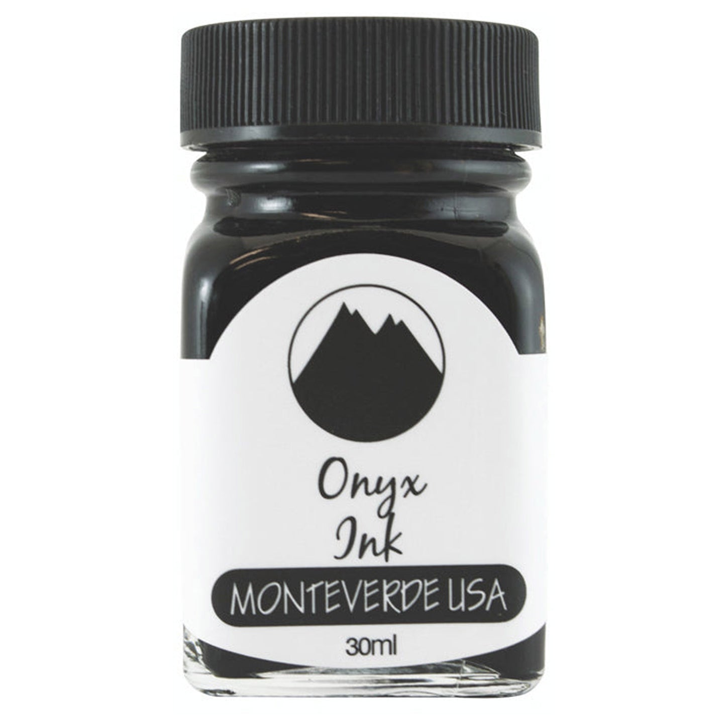 Monteverde Gemstone Ink Bottle (Onyx - 30 ML) G309OX