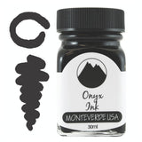 Monteverde Gemstone Ink Bottle (Onyx - 30 ML) G309OX