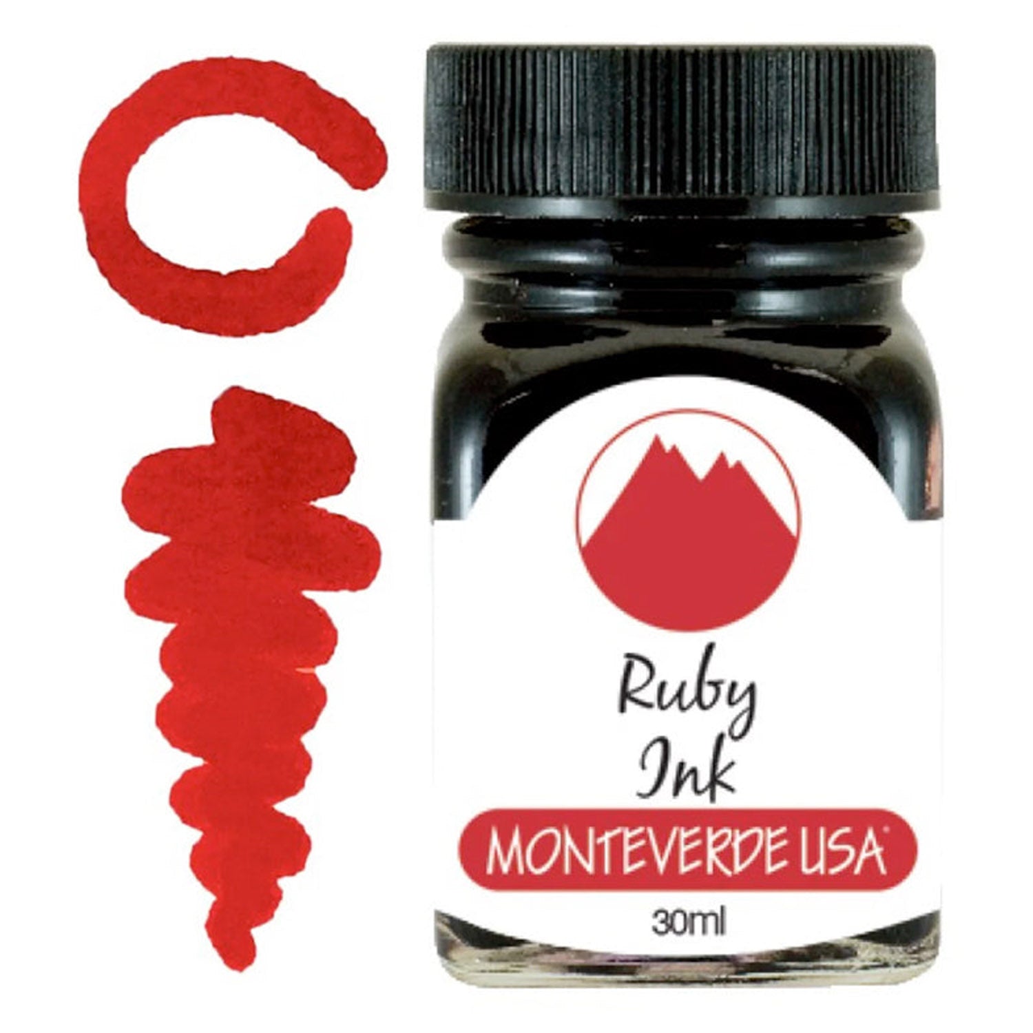 Monteverde Gemstone Ink Bottle (Ruby - 30 ML) G309RU