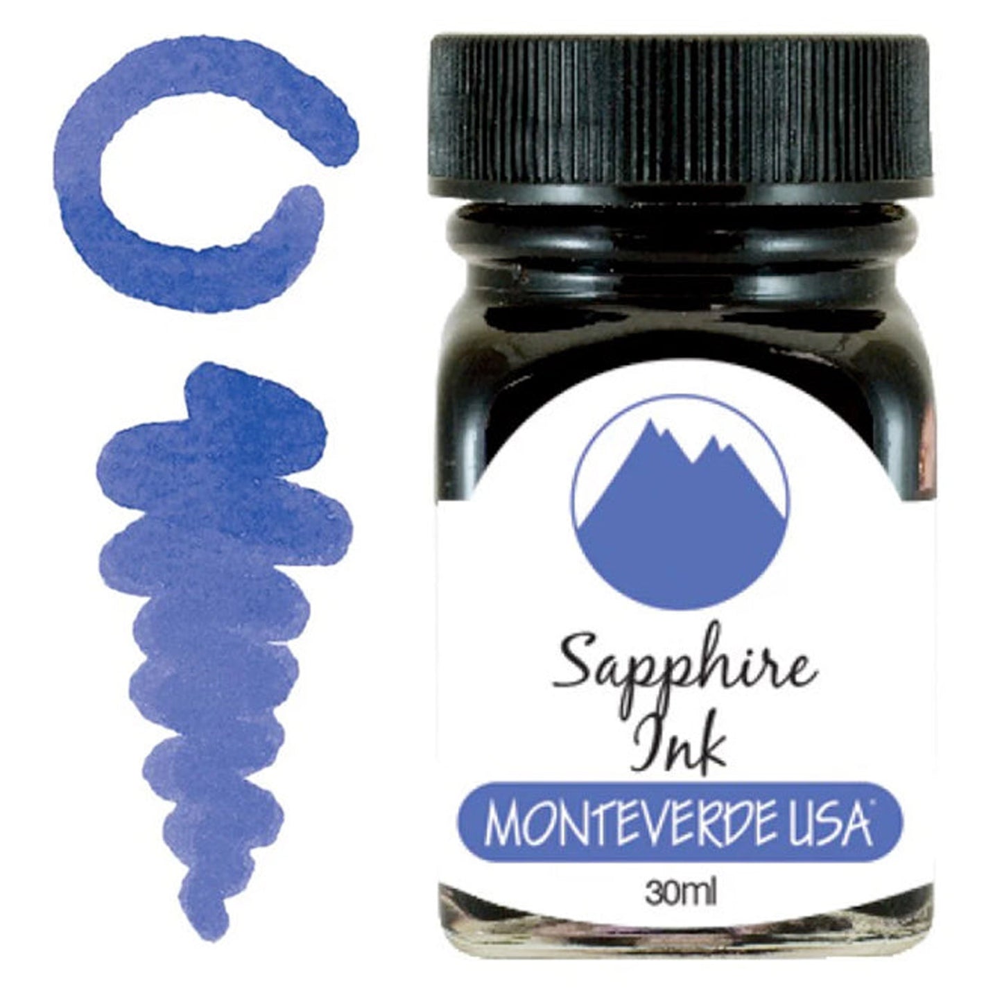 Monteverde Gemstone Ink Bottle (Sapphire - 30 ML) G309SA