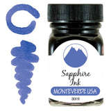 Monteverde Gemstone Ink Bottle (Sapphire - 30 ML) G309SA