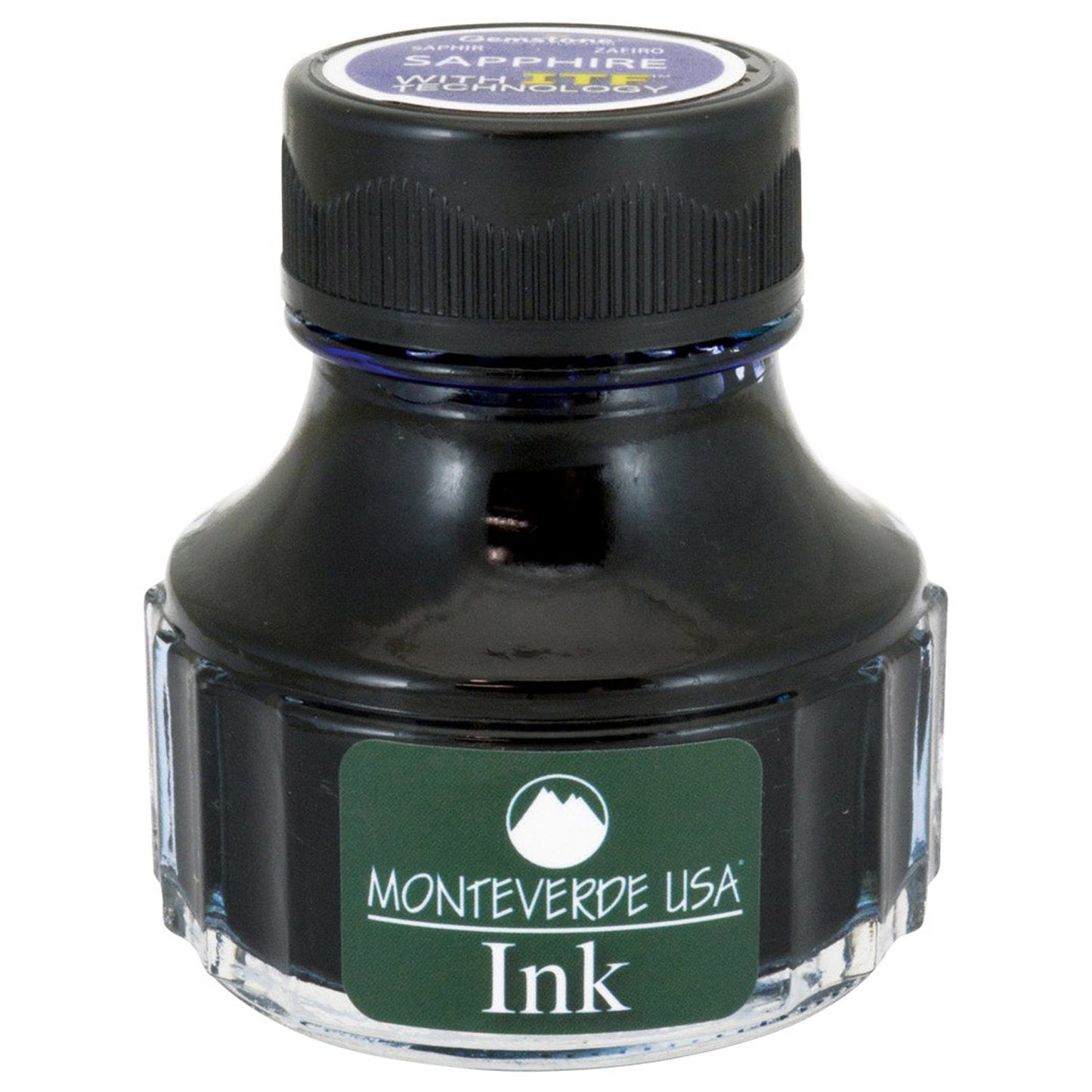 Monteverde Gemstone Ink Bottle (Sapphire - 90 ML) G308SA