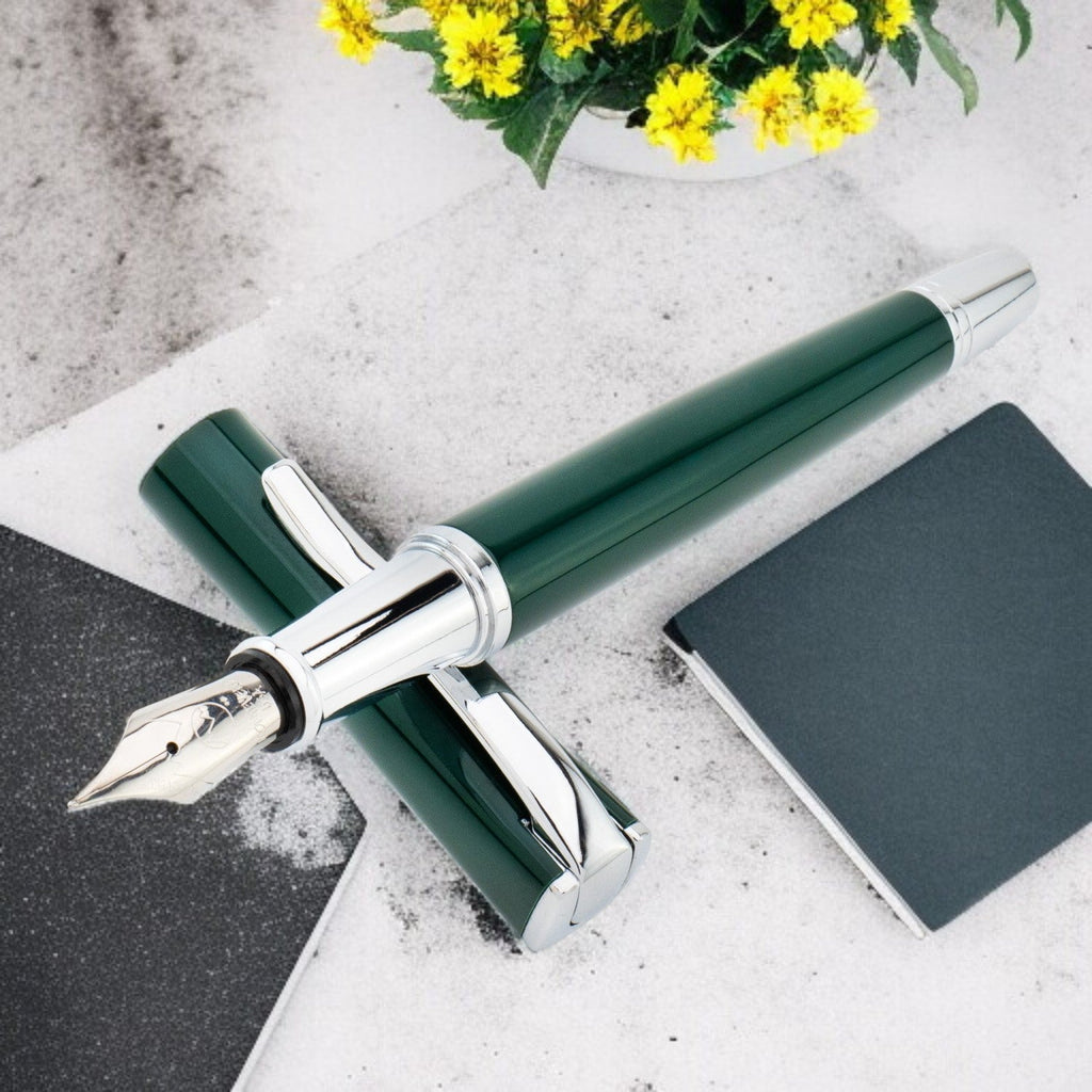 Monteverde Impressa Rolex Green CT Fountain Pen