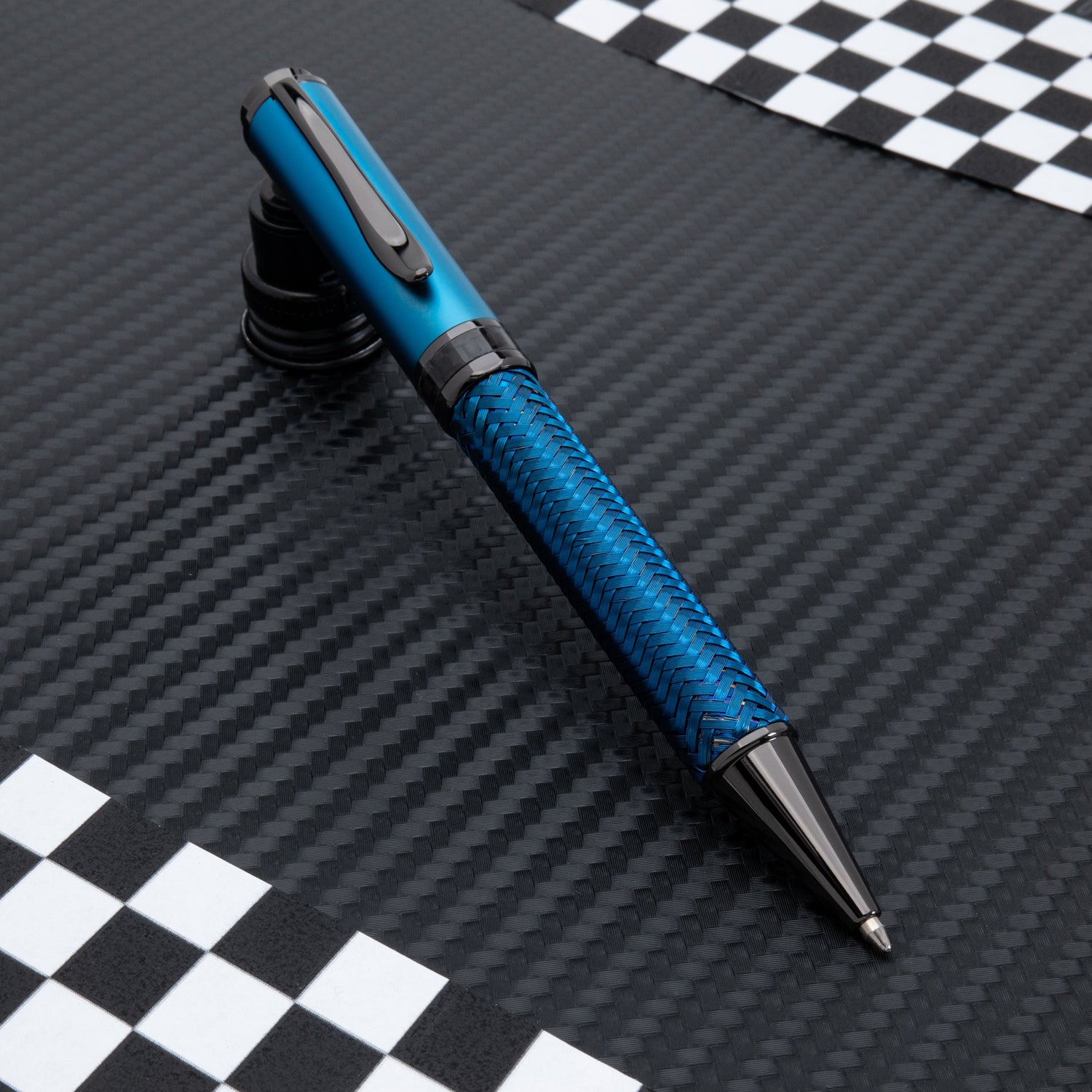 Monteverde Innova Formula M Blue PVD Ballpoint Pen MV45367