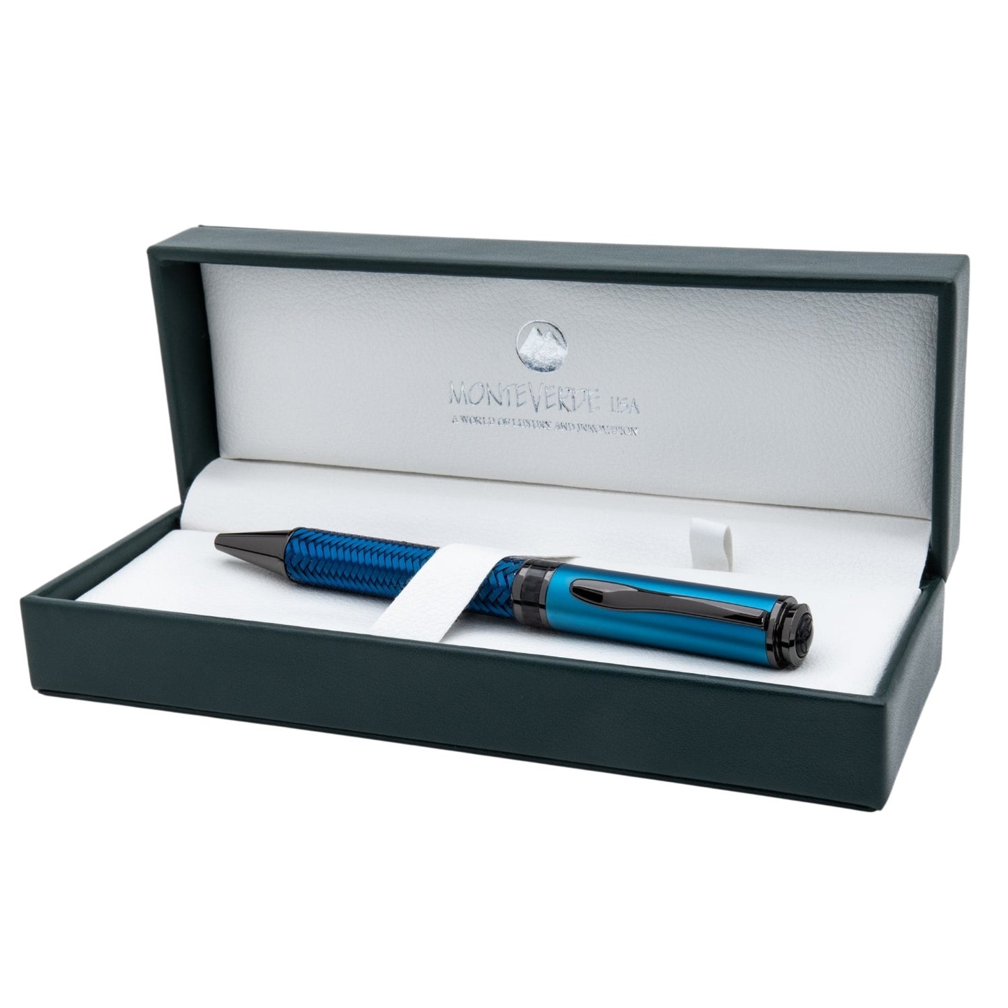 Monteverde Innova Formula M Blue PVD Ballpoint Pen MV45367