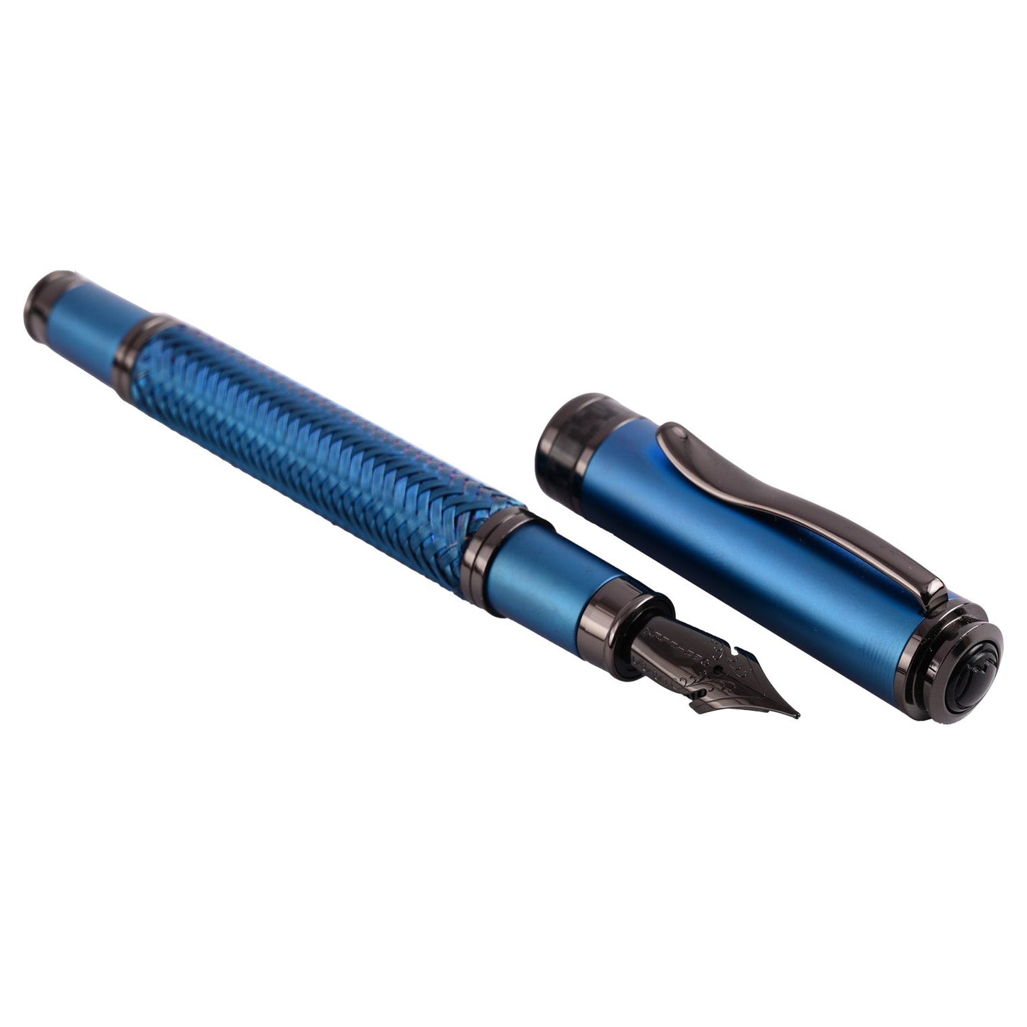 Monteverde Innova Formula M Blue PVD Fountain Pen