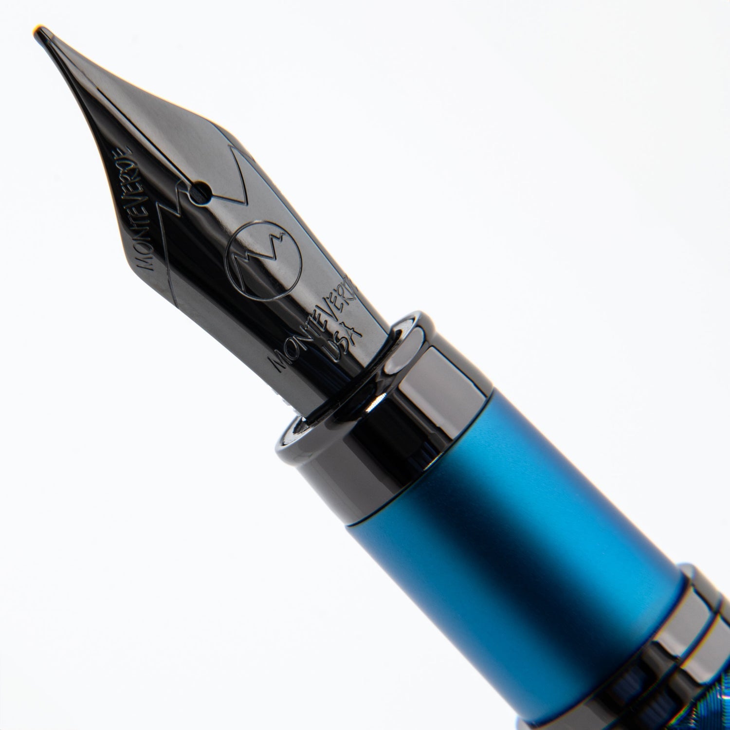 Monteverde Innova Formula M Blue PVD Fountain Pen