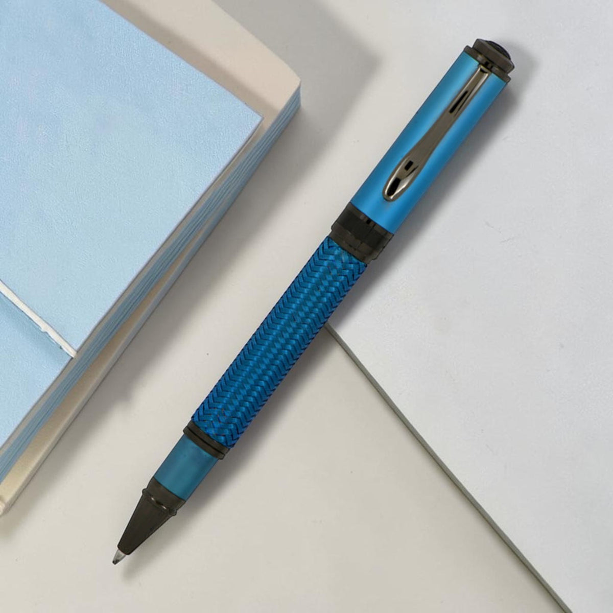 Monteverde Innova Formula M Blue PVD Roller Ball Pen MV45368