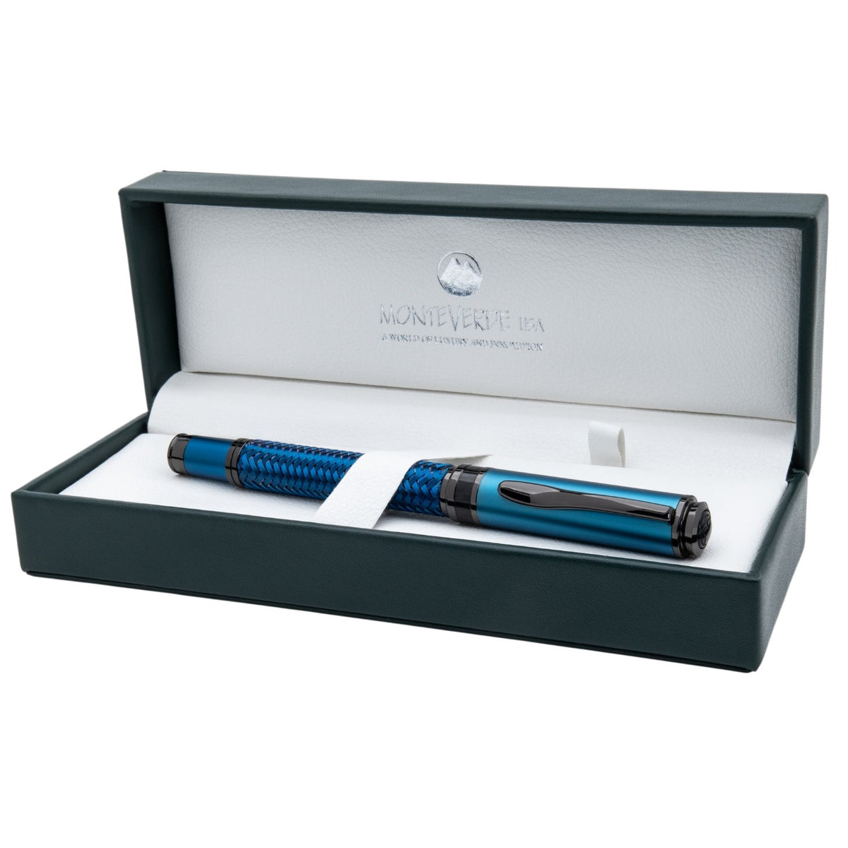 Monteverde Innova Formula M Blue PVD Roller Ball Pen MV45368