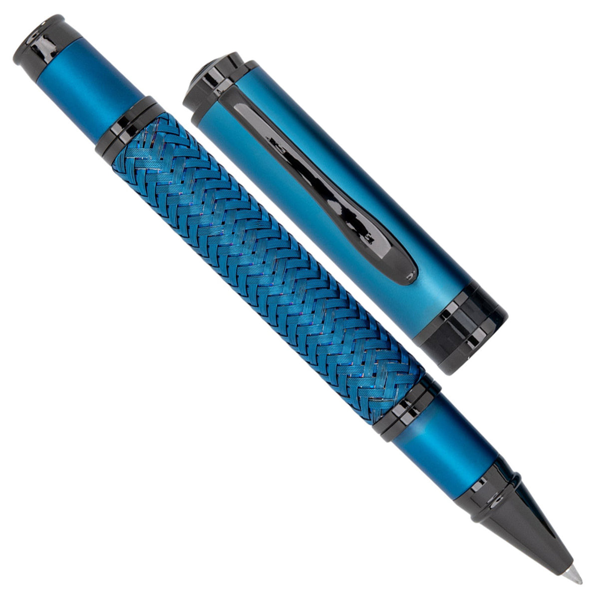 Monteverde Innova Formula M Blue PVD Roller Ball Pen MV45368