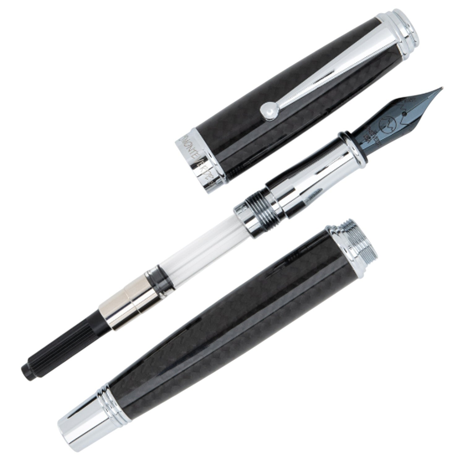 Monteverde Invincia Deluxe Black CT Fountain Pen