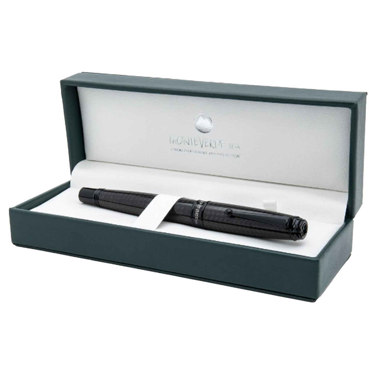 Monteverde Invincia Deluxe Black PVD Fountain Pen