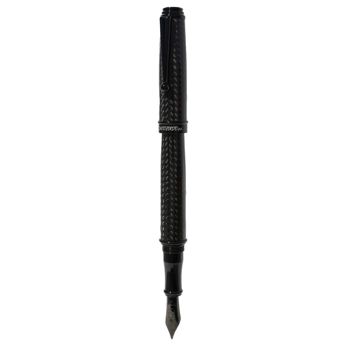 Monteverde Invincia Deluxe Black PVD Fountain Pen