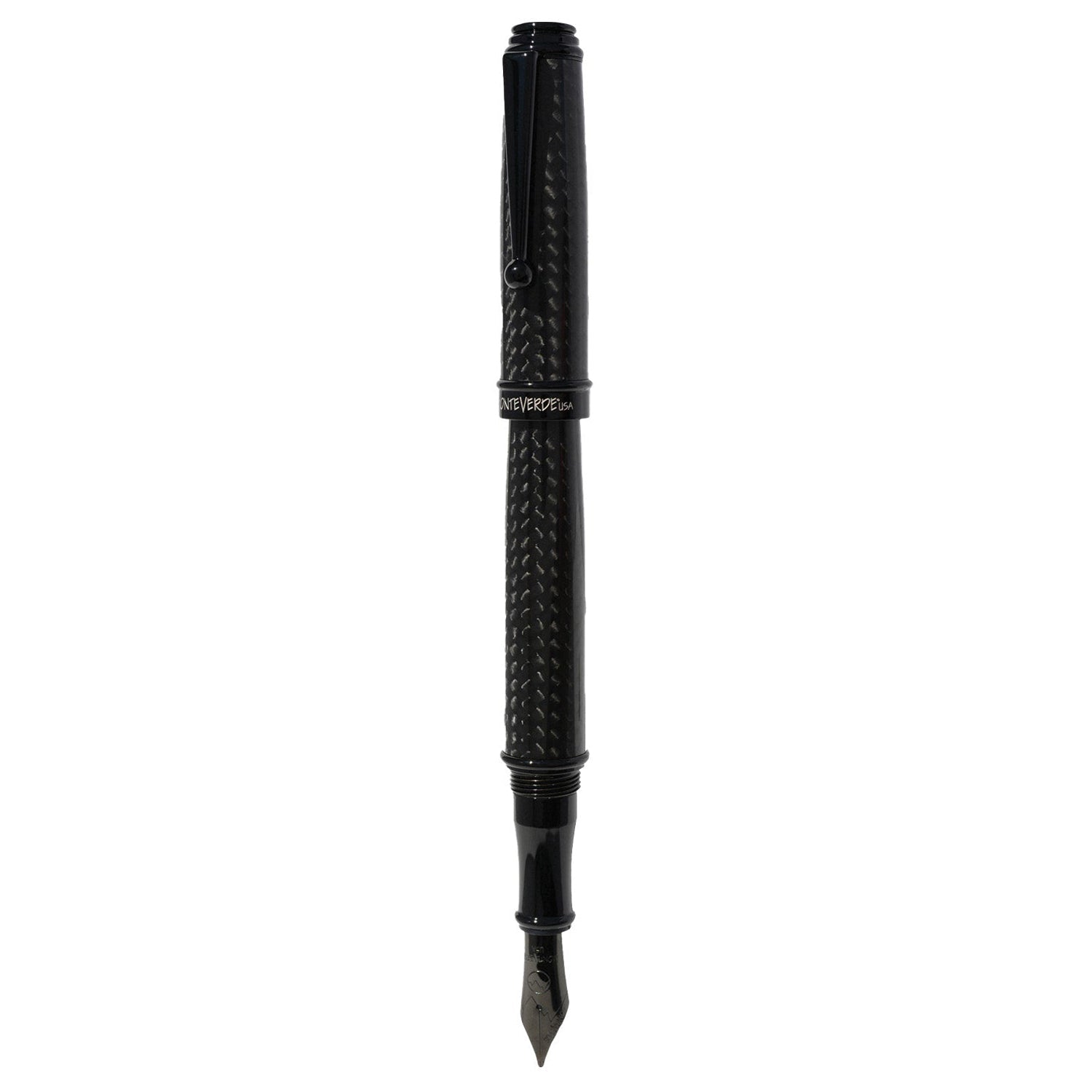 Monteverde Invincia Deluxe Black PVD Fountain Pen