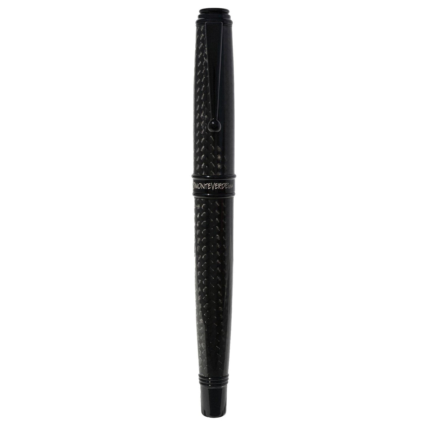 Monteverde Invincia Deluxe Black PVD Fountain Pen