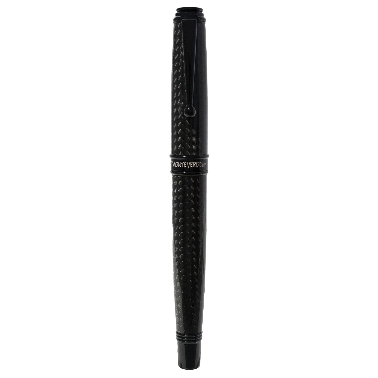 Monteverde Invincia Deluxe Black PVD Fountain Pen