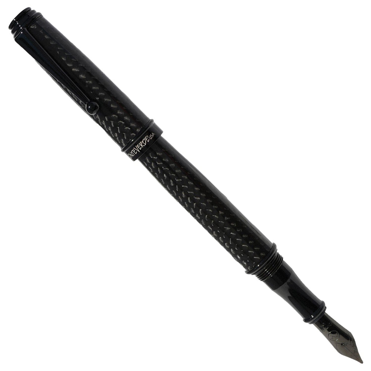 Monteverde Invincia Deluxe Black PVD Fountain Pen