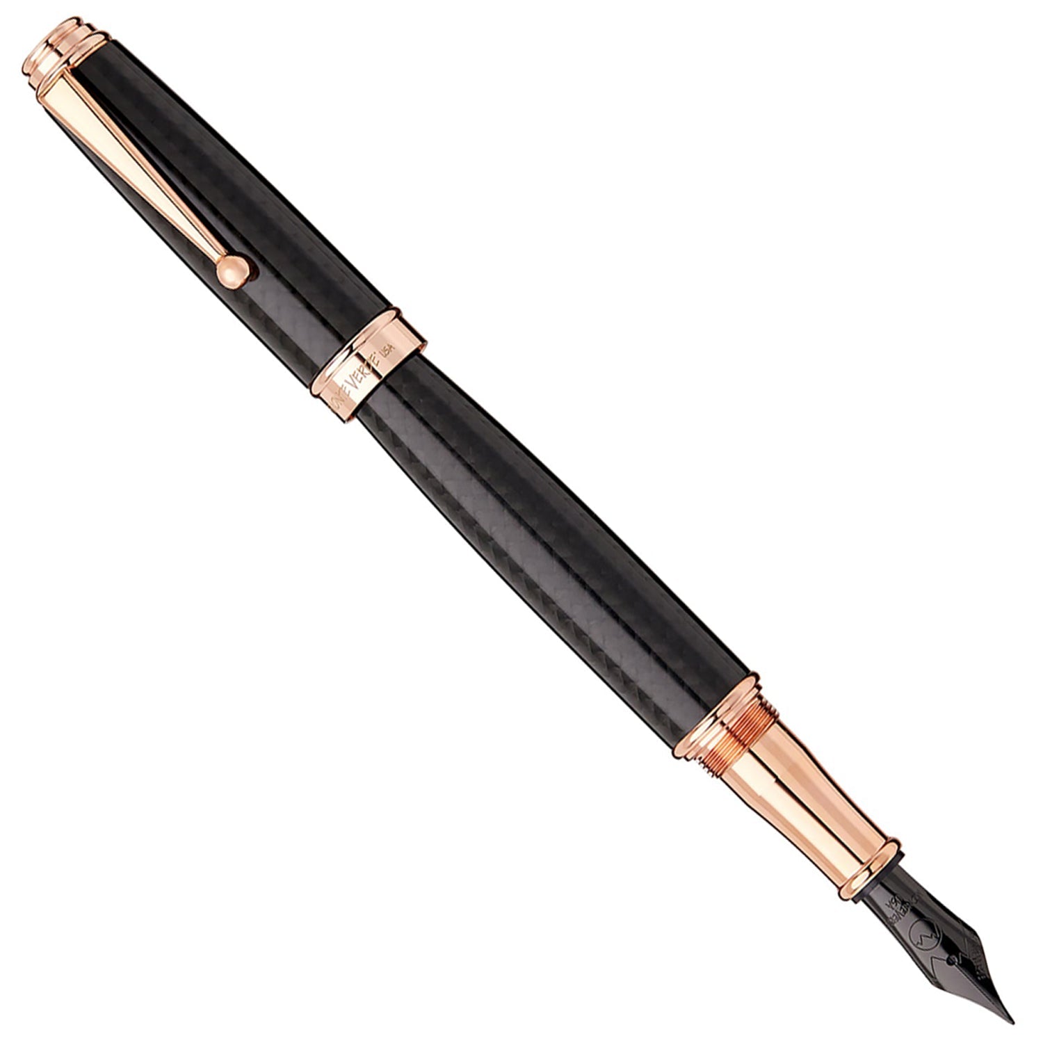 Monteverde Invincia Deluxe Black RGT Fountain Pen