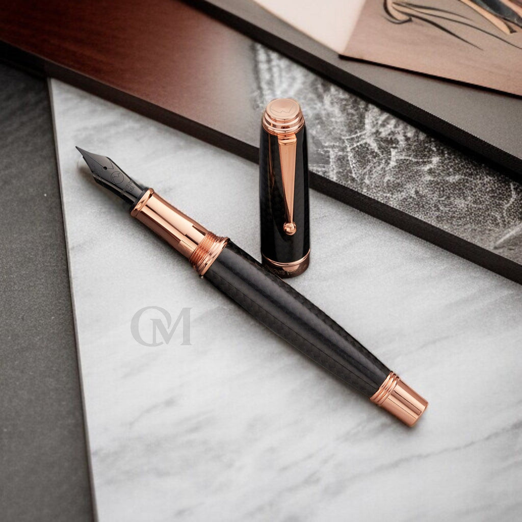 Monteverde Invincia Deluxe Black RGT Fountain Pen