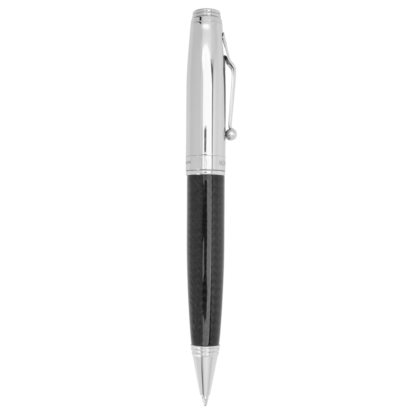 Monteverde Invincia Chrome/Carbon Fiber CT Ballpoint Pen MV40063