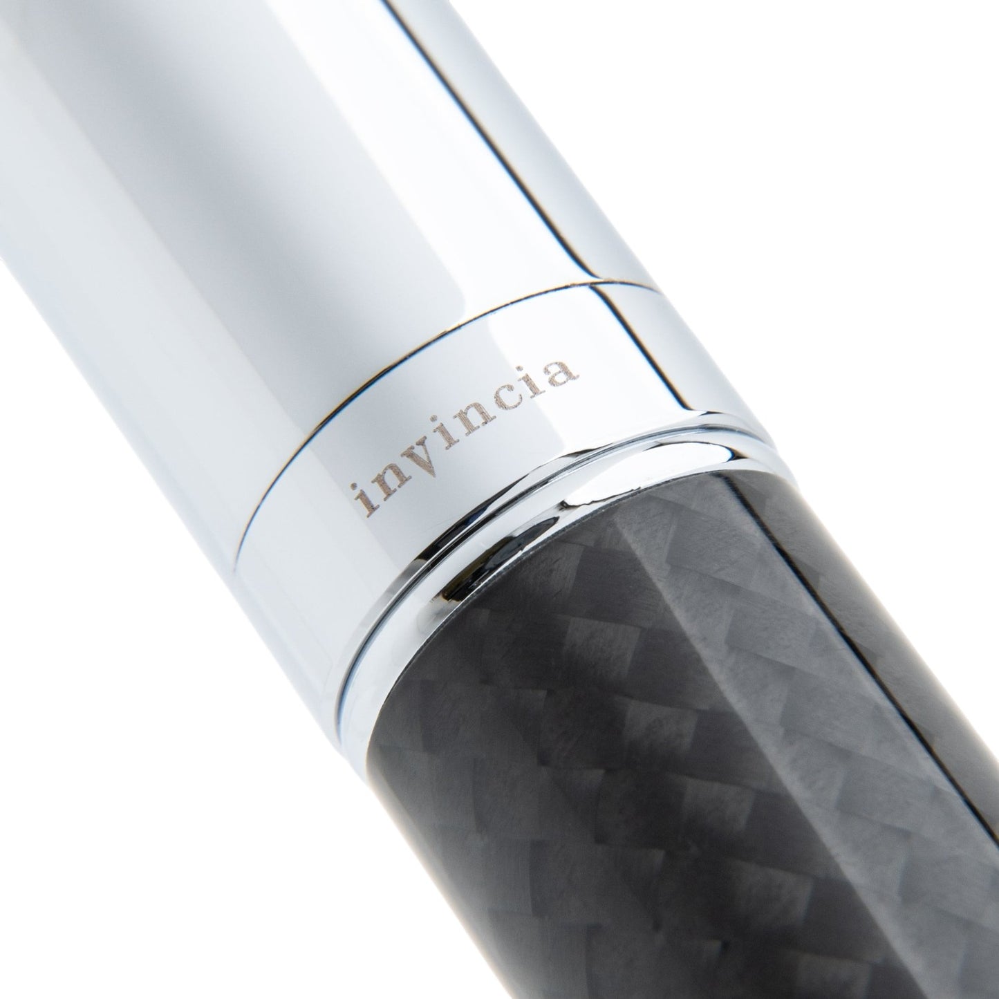 Monteverde Invincia Chrome/Carbon Fiber CT Ballpoint Pen MV40063