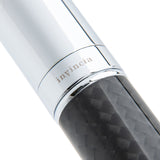 Monteverde Invincia Chrome/Carbon Fiber CT Ballpoint Pen MV40063